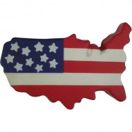 USA zászló és térkép stresszoldó